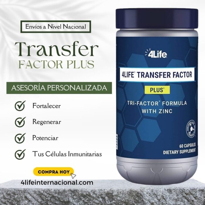 Distribuidor 🚀 Distributor Transfer Factor Plus  Fórmula Tri-Factor 4Life ✅ Refuerza tu sistema inmunológico - Imagen 9