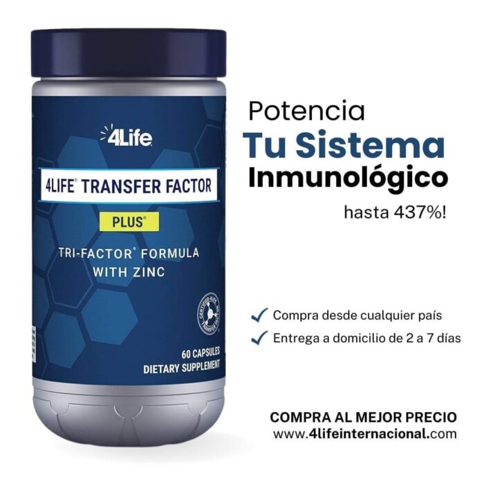 Distribuidor 🚀 Distributor Transfer Factor Plus  Fórmula Tri-Factor 4Life ✅ Refuerza tu sistema inmunológico - Imagen 11